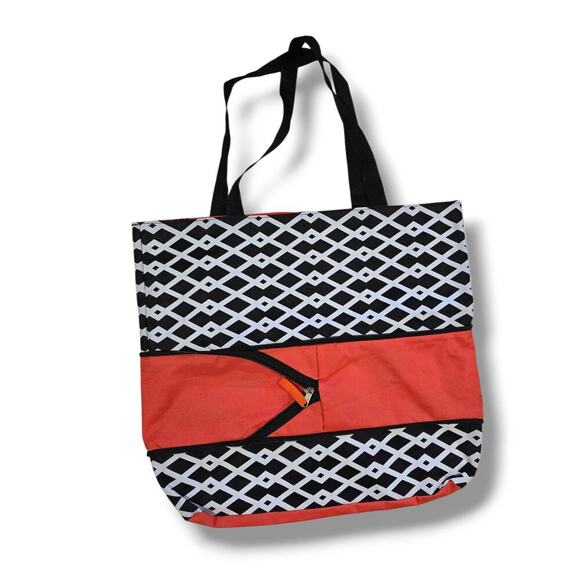 San Francisco Giants Black & Orange Reusable Tote Bag MLB Baseball Fan Gift - Picture 3 of 6